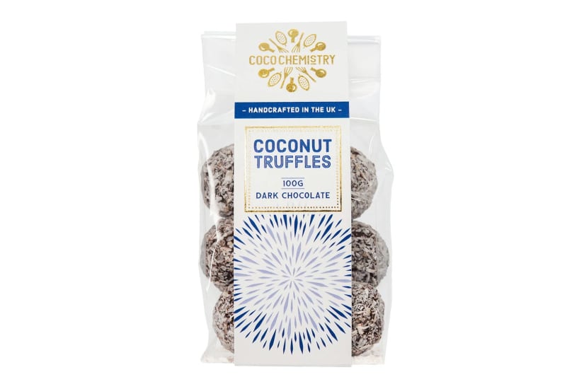 Dark Coconut Truffles