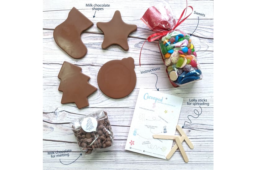 Chocolate Christmas Decorations Activity Kit