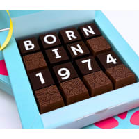 Personalised Year of Birth Chocolate Gift Box