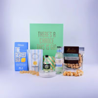 Craft Gin & Gourmet Snacks Gift Set