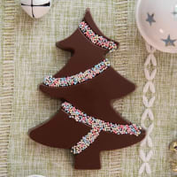 Dark Christmas Tree Slab