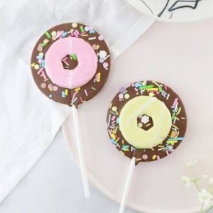 Milk Chocolate Party Ring Lollipop