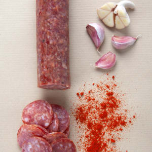 Whole Garlic & Paprika Salami