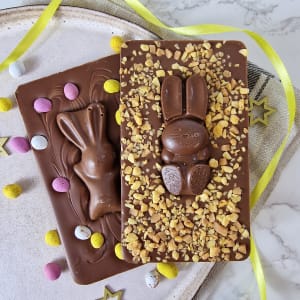Milk Chocolate Easter Bunny Duo
