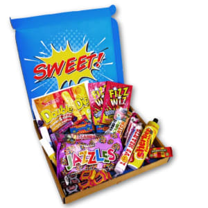Retro Sweets Hamper - Penny Post Letterbox Gift