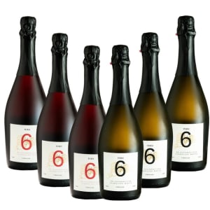 Alcohol-Free Sparkling - Mixed Case of Six White & Red