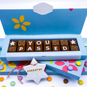 Personalised Exam Results Chocolates