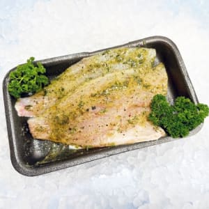 2 x Sea Bream Fillets Marinated in Garlic