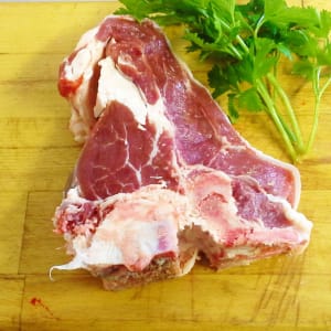 Jersey Rose Veal Loin Chop (Small T Bone)