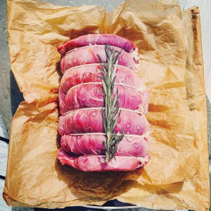 Wild Venison Haunch Boned & Rolled