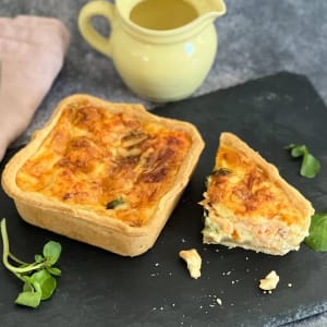  Smoked Trout Quiche 