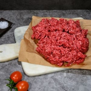 Organic High Fat Minced Beef Steak 