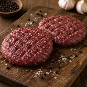 Gourmet Venison Burgers