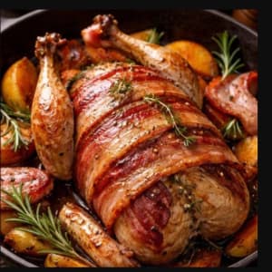 Bacon Wrapped Partridge (2 pack)