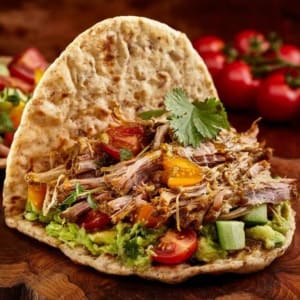 Organic Pulled Pork with Turmeric, Ginger & Five Spice