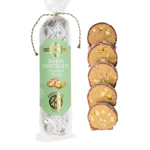 Dubai Chocolate Salami