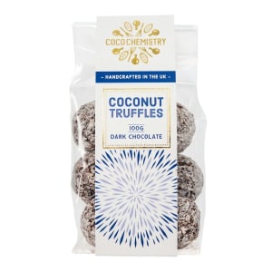 Dark Coconut Truffles