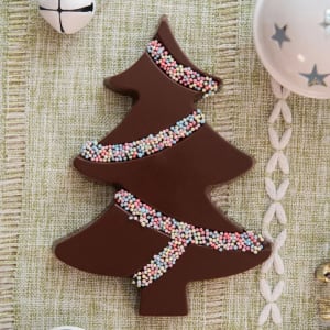 Dark Christmas Tree Slab