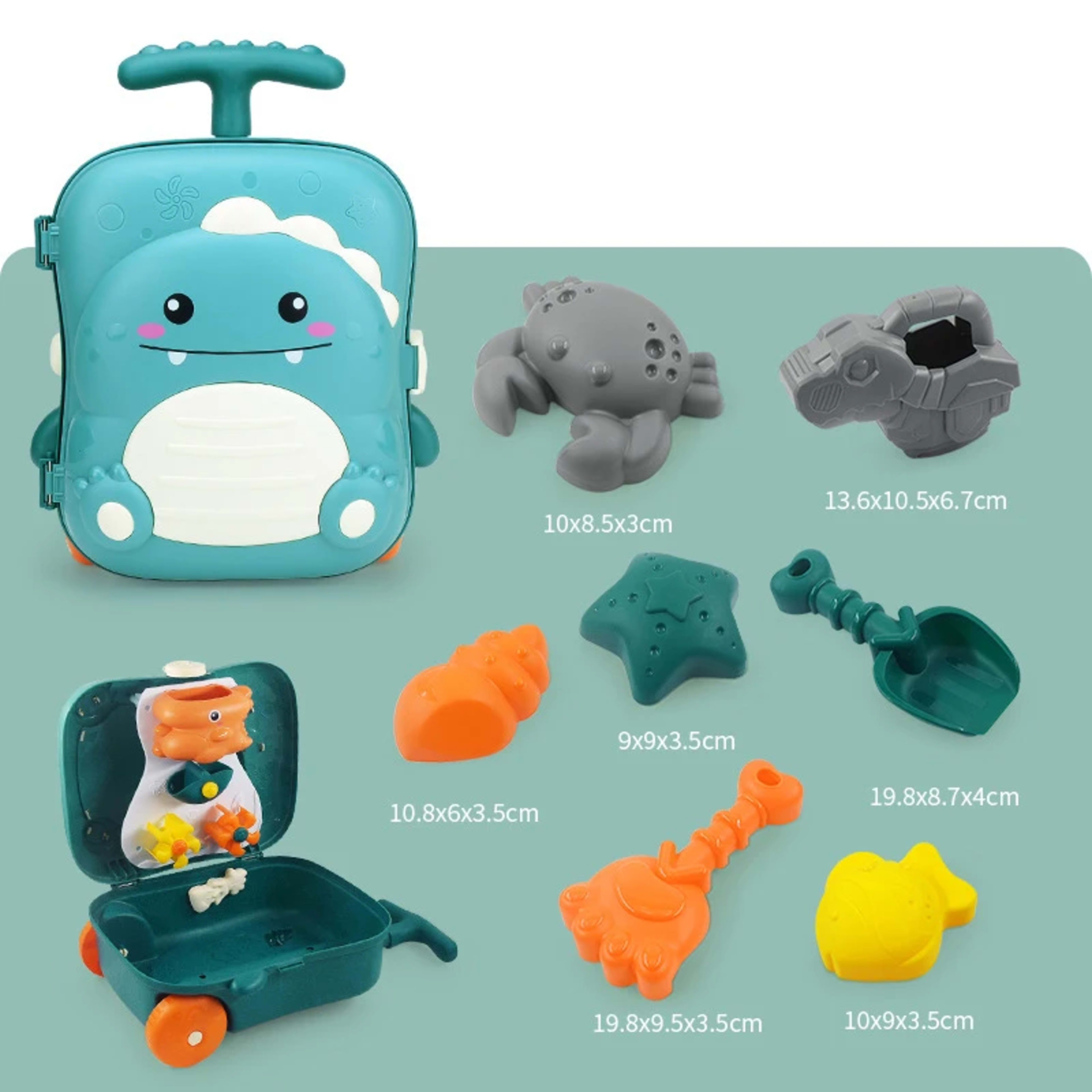 Kids Beach Toys Baby Beach Play Toys Sandbox Kit Summer Toys Beach Accessories Sand Water Game Tools Bath Toy For Baby 8