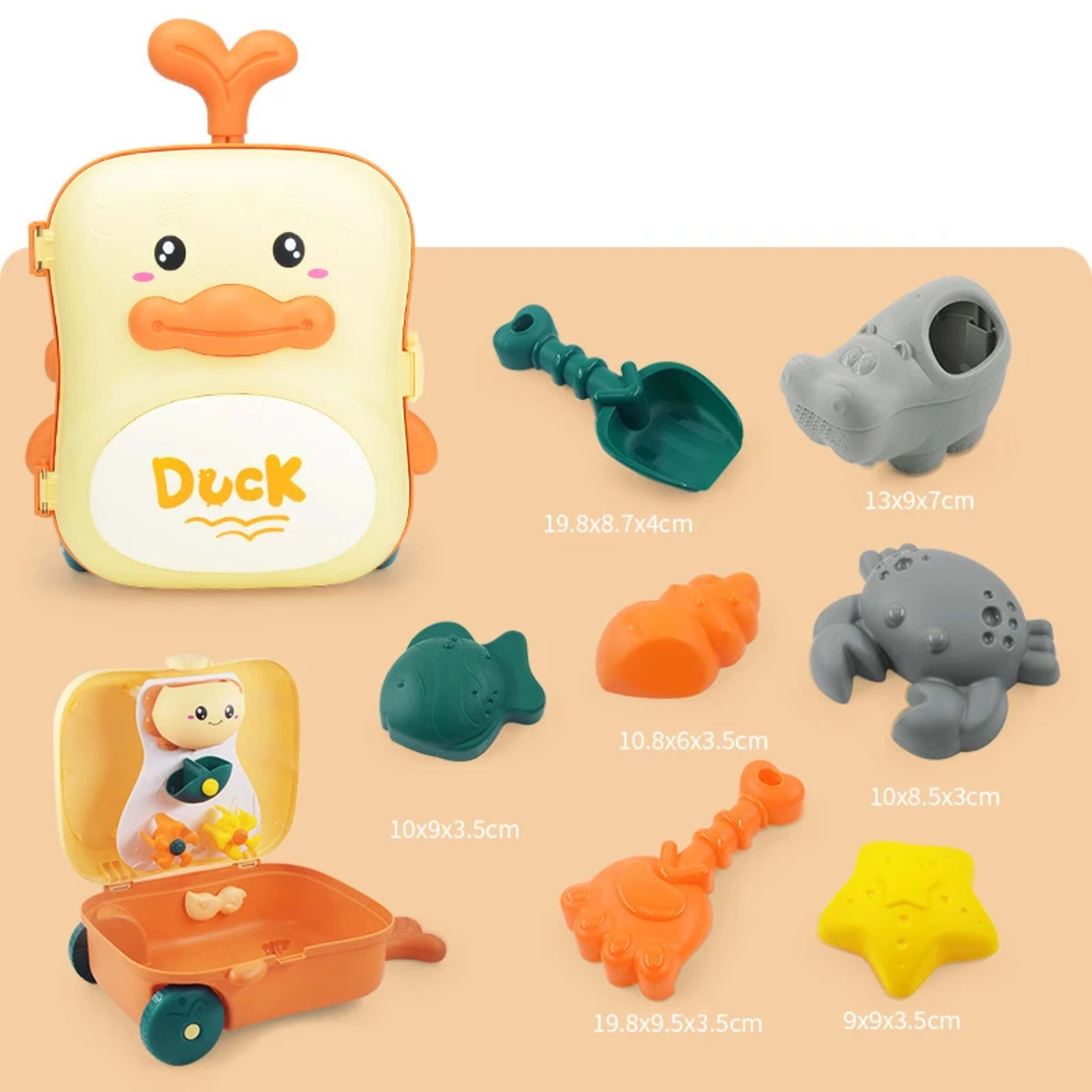Kids Beach Toys Baby Beach Play Toys Sandbox Kit Summer Toys Beach Accessories Sand Water Game Tools Bath Toy For Baby 10