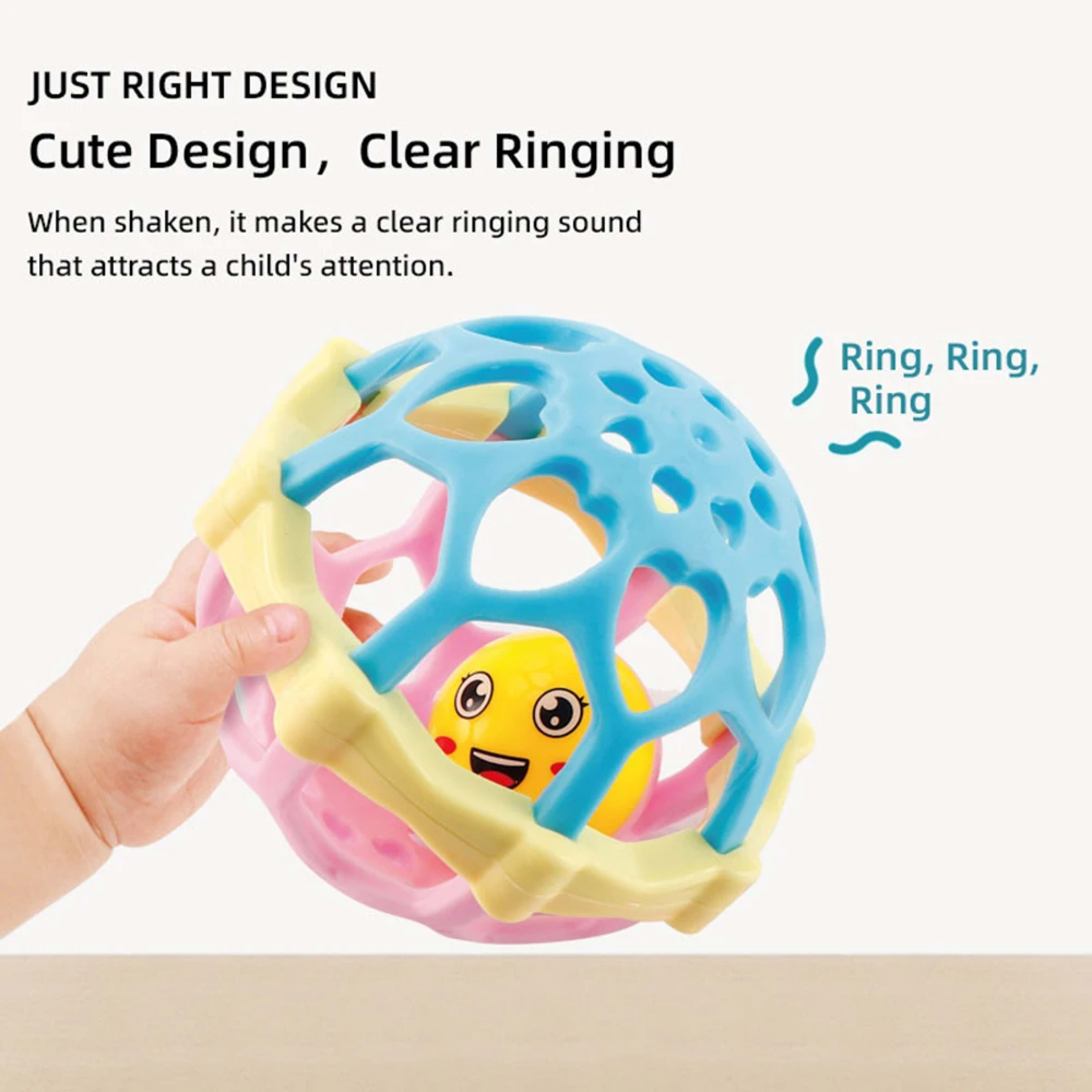 Baby Toys, Rattle, Fine Motor and Sensory Toy, Suitable for Infants Aged 3, 6, 9, and 12 Months 4