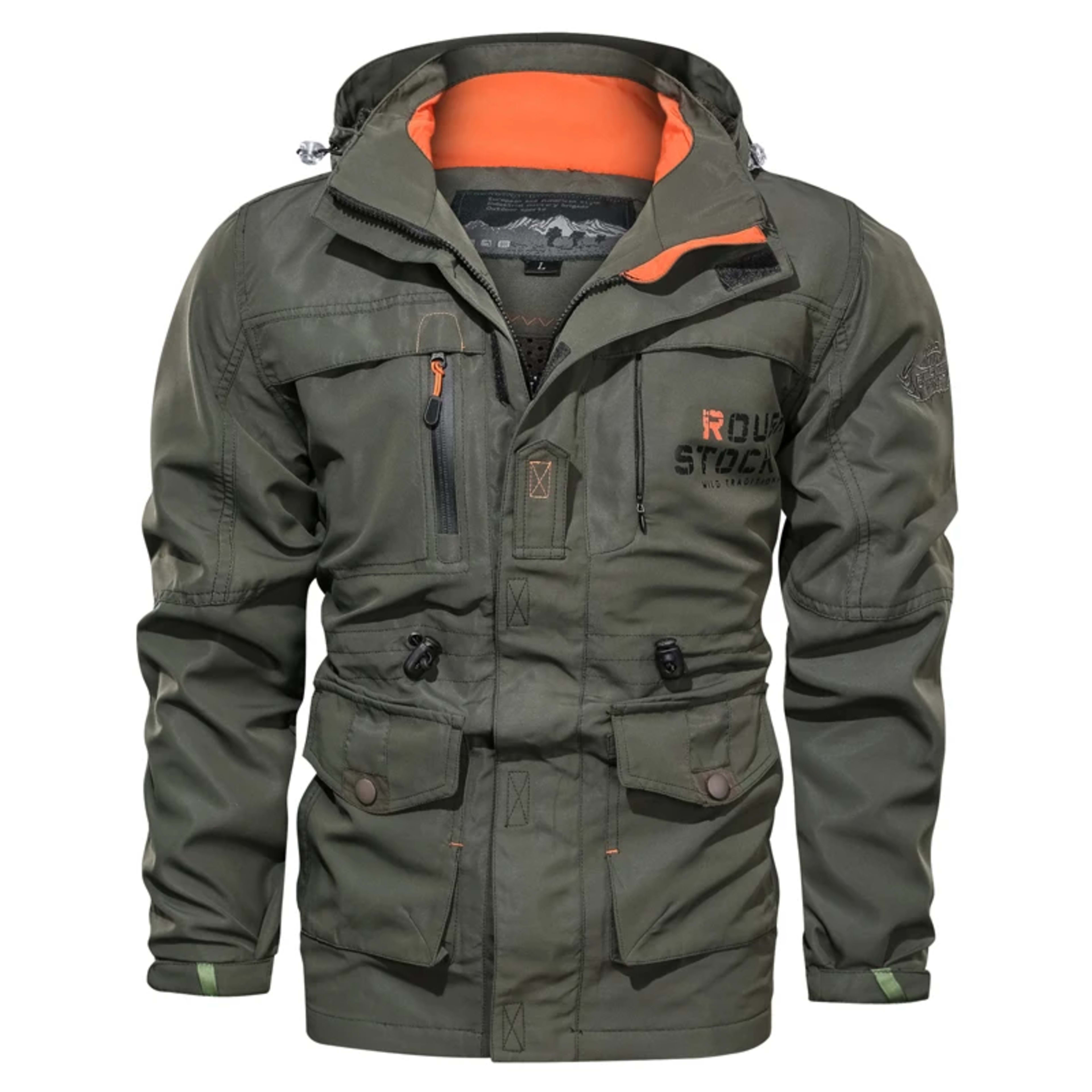 Men Outdoor Jacket Spring Autumn New Hooded Casual Jacket Men Windproof Windbreaker Coat Men Camping Lnterchange Jacket  2