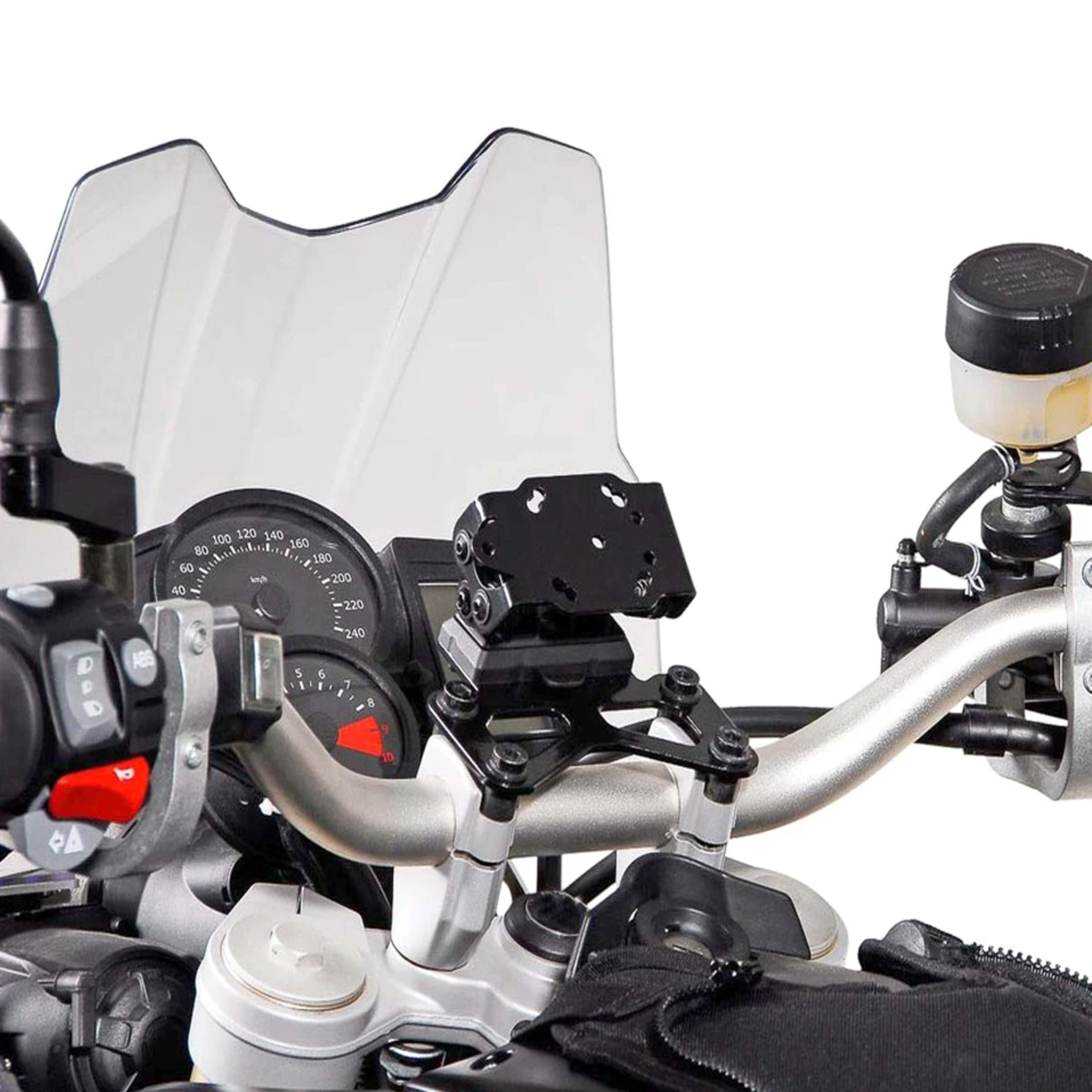 For 990 Adventure 2006-2011 2010 2009 2008 Motorcycle Accessories Front Phone Stand Holder Phone GPS Navigaton Plate Bra 3