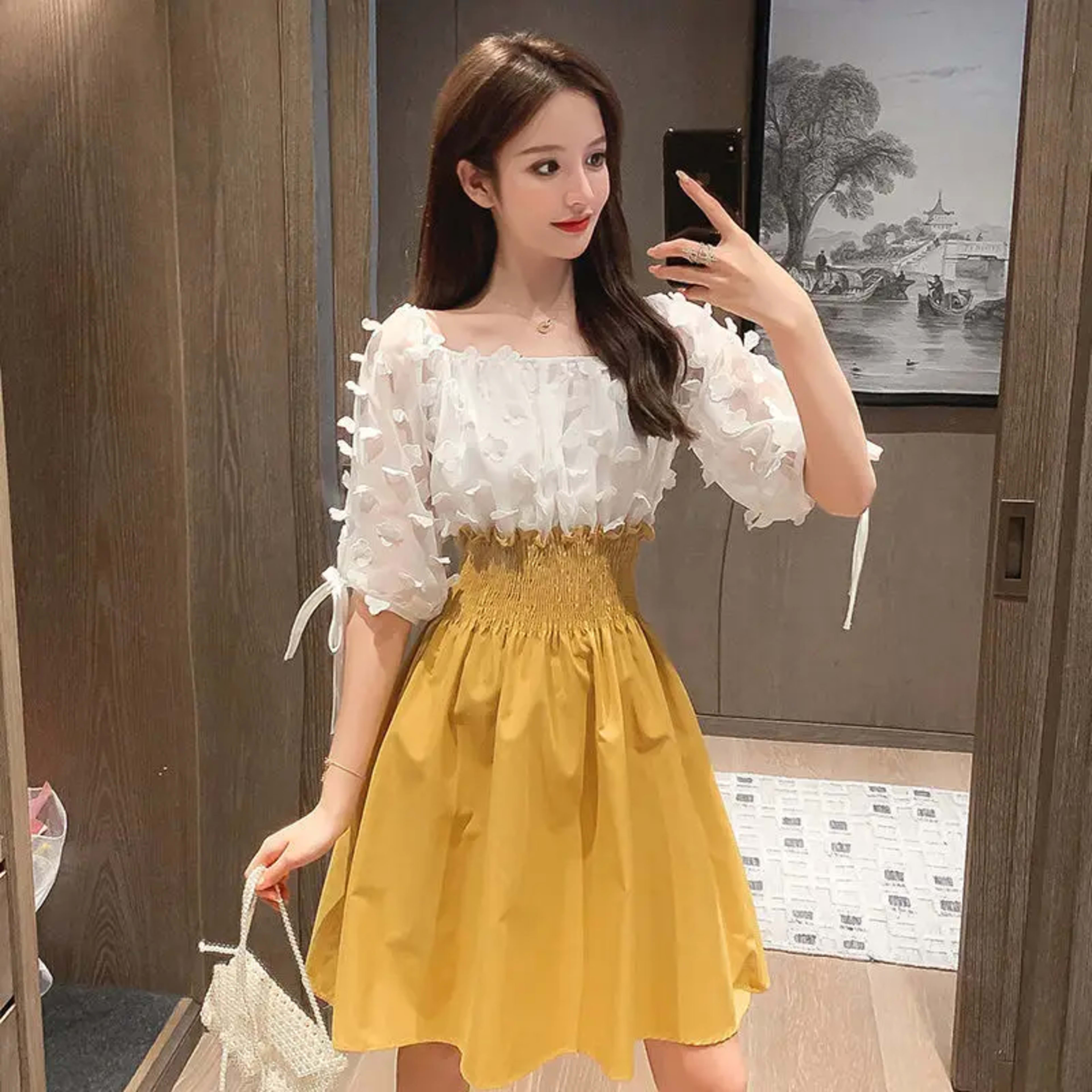 Women Dresses Summer Stitching Dress Sexy Dress Western Style Vestido De Mujer Femme Robe 8