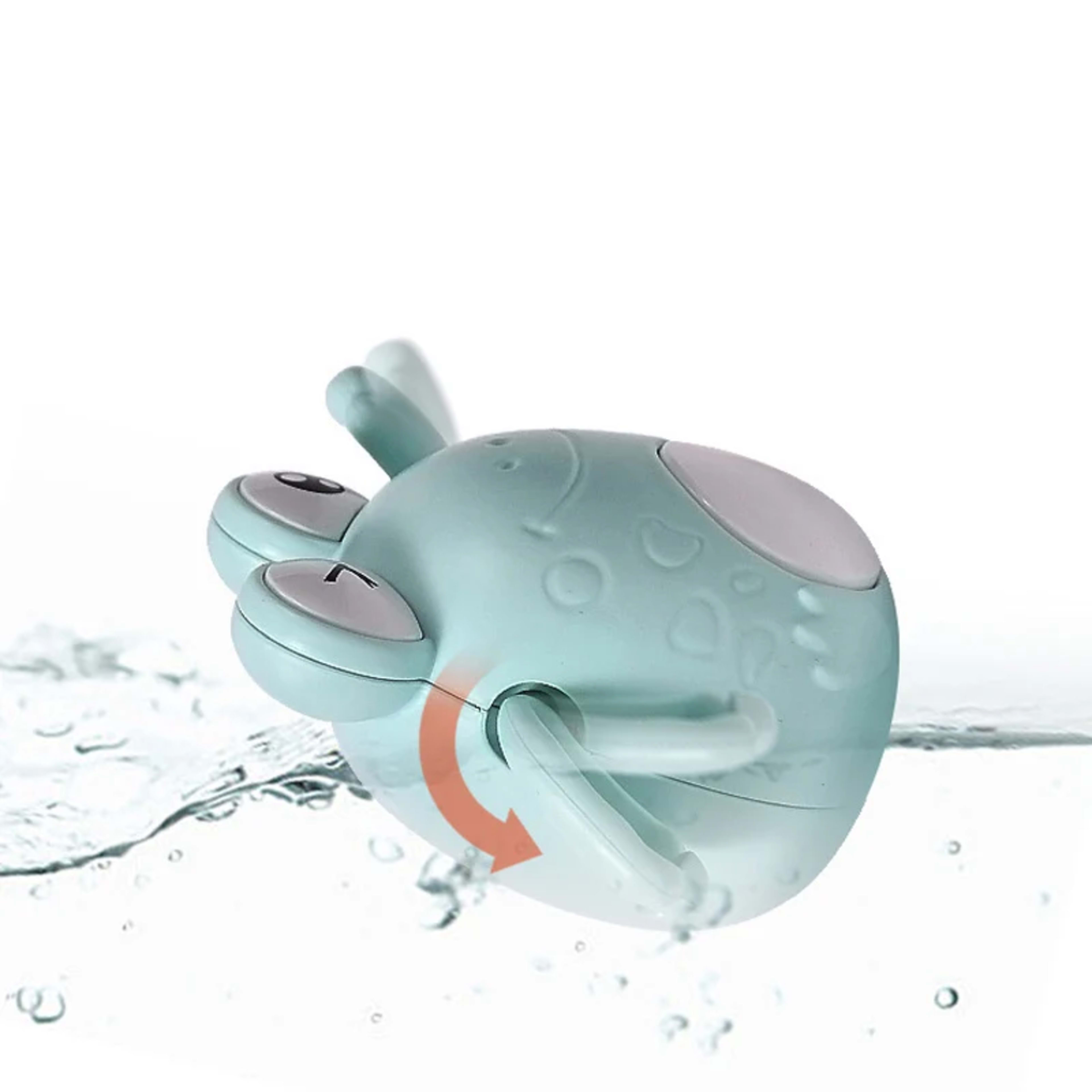 New Baby Bath Toys Cartoon Kids Learning Cognition Cute Animal Swimming Frogs Tortoise Crab Classic Baby Water Toy For C 4