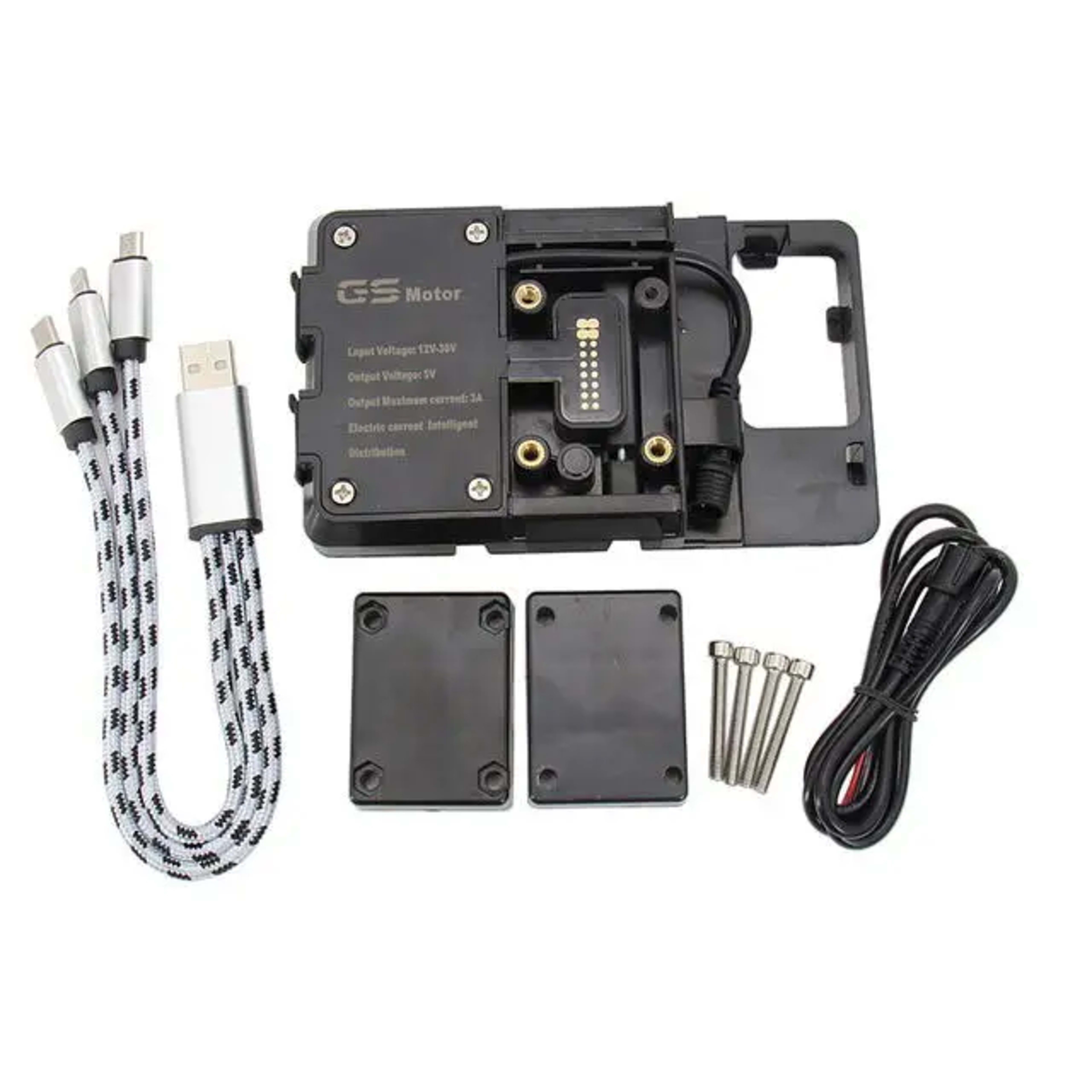 For 990 Adventure 2006-2011 2010 2009 2008 Motorcycle Accessories Front Phone Stand Holder Phone GPS Navigaton Plate Bra 7