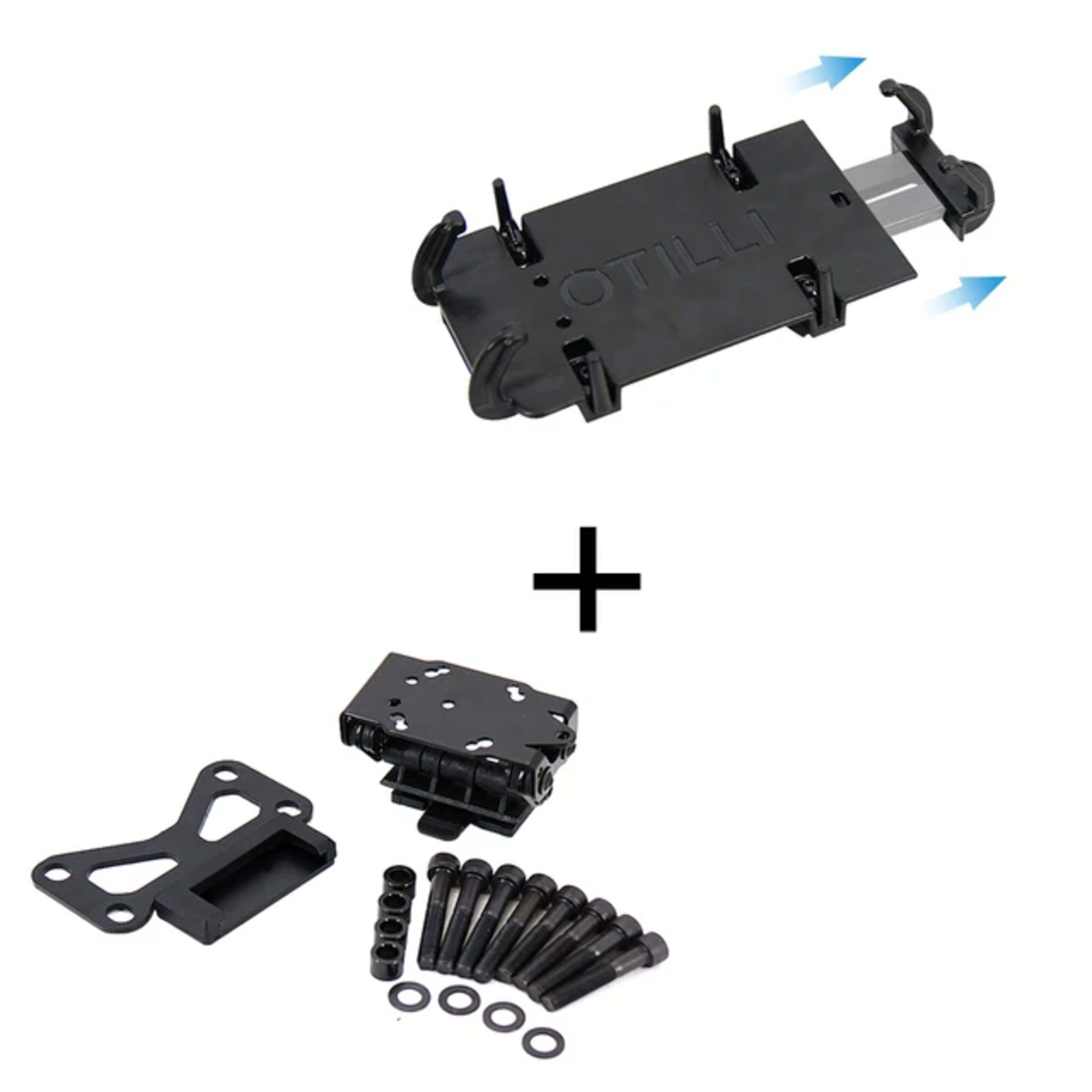 For 990 Adventure 2006-2011 2010 2009 2008 Motorcycle Accessories Front Phone Stand Holder Phone GPS Navigaton Plate Bra 8