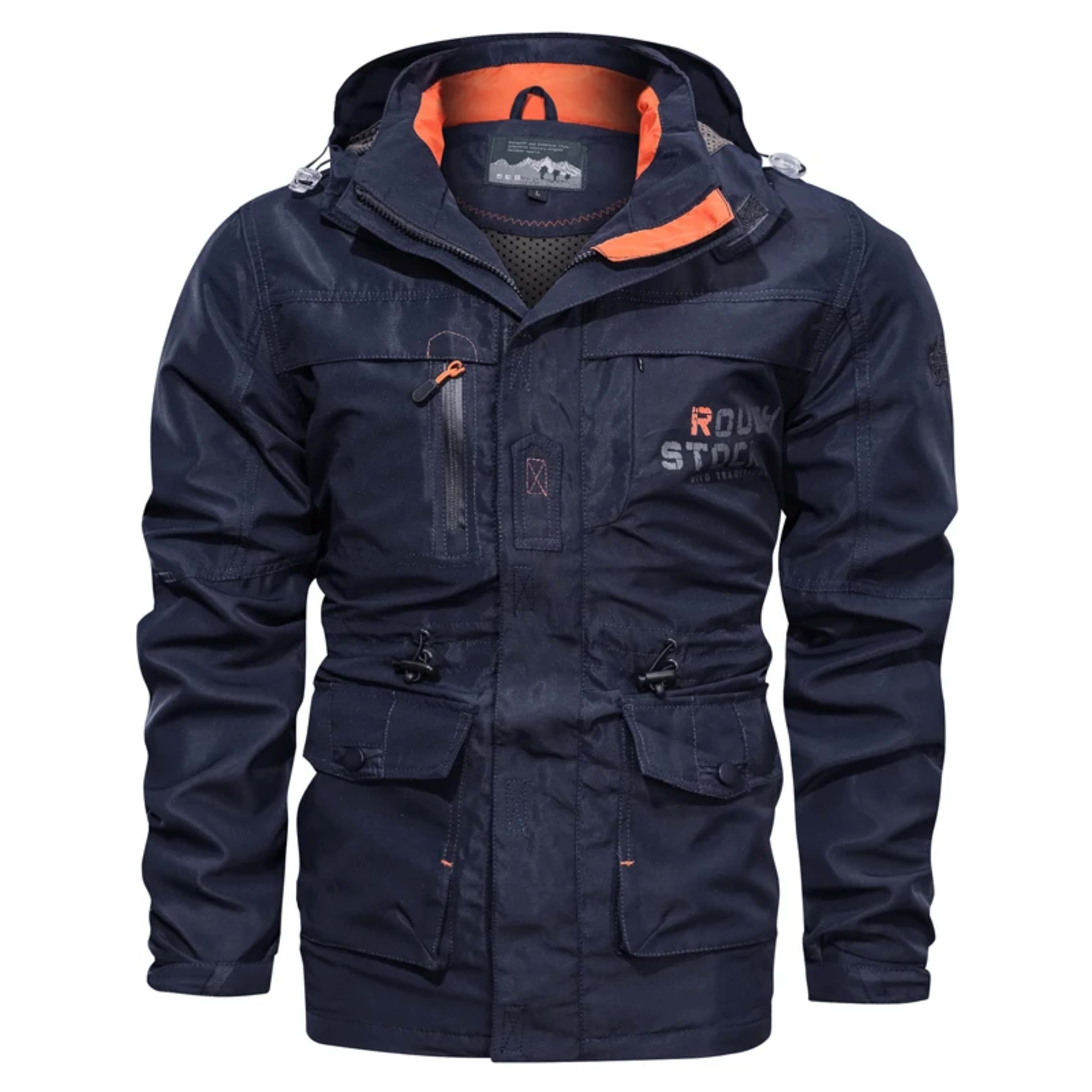 Men Outdoor Jacket Spring Autumn New Hooded Casual Jacket Men Windproof Windbreaker Coat Men Camping Lnterchange Jacket  3