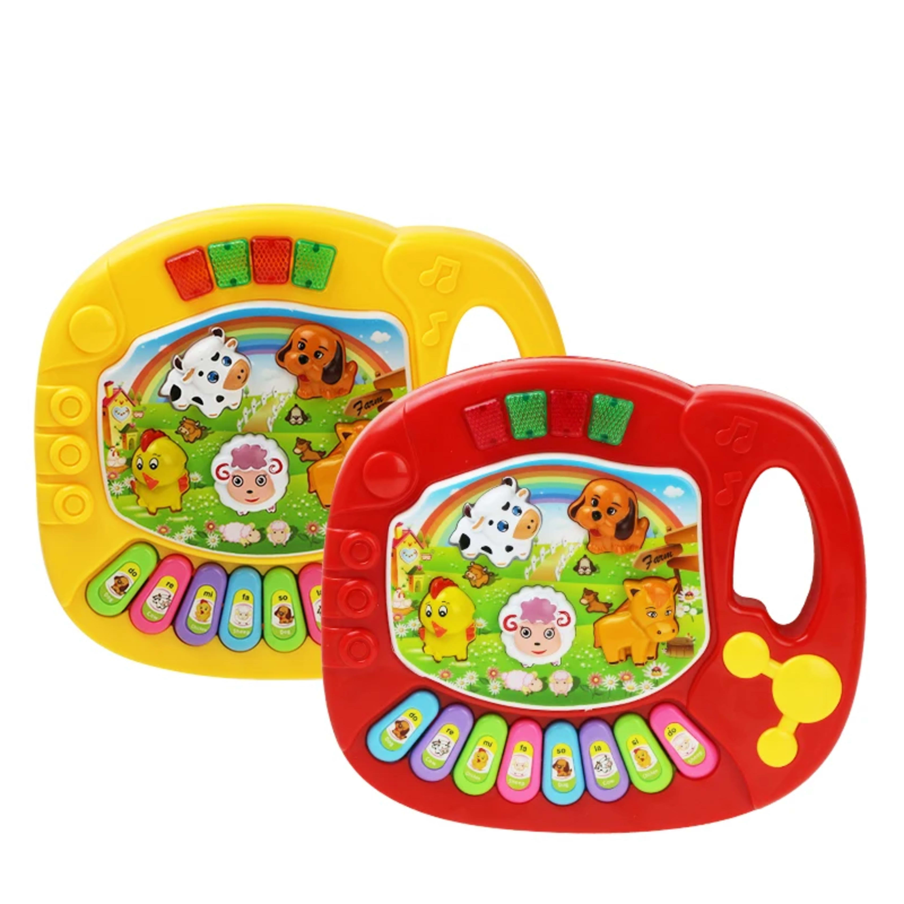 Baby Musical Toy with Animal Sound Kids Piano Keyboard Electric Flashing Music Instrument Early Educational Toys for Chi 4