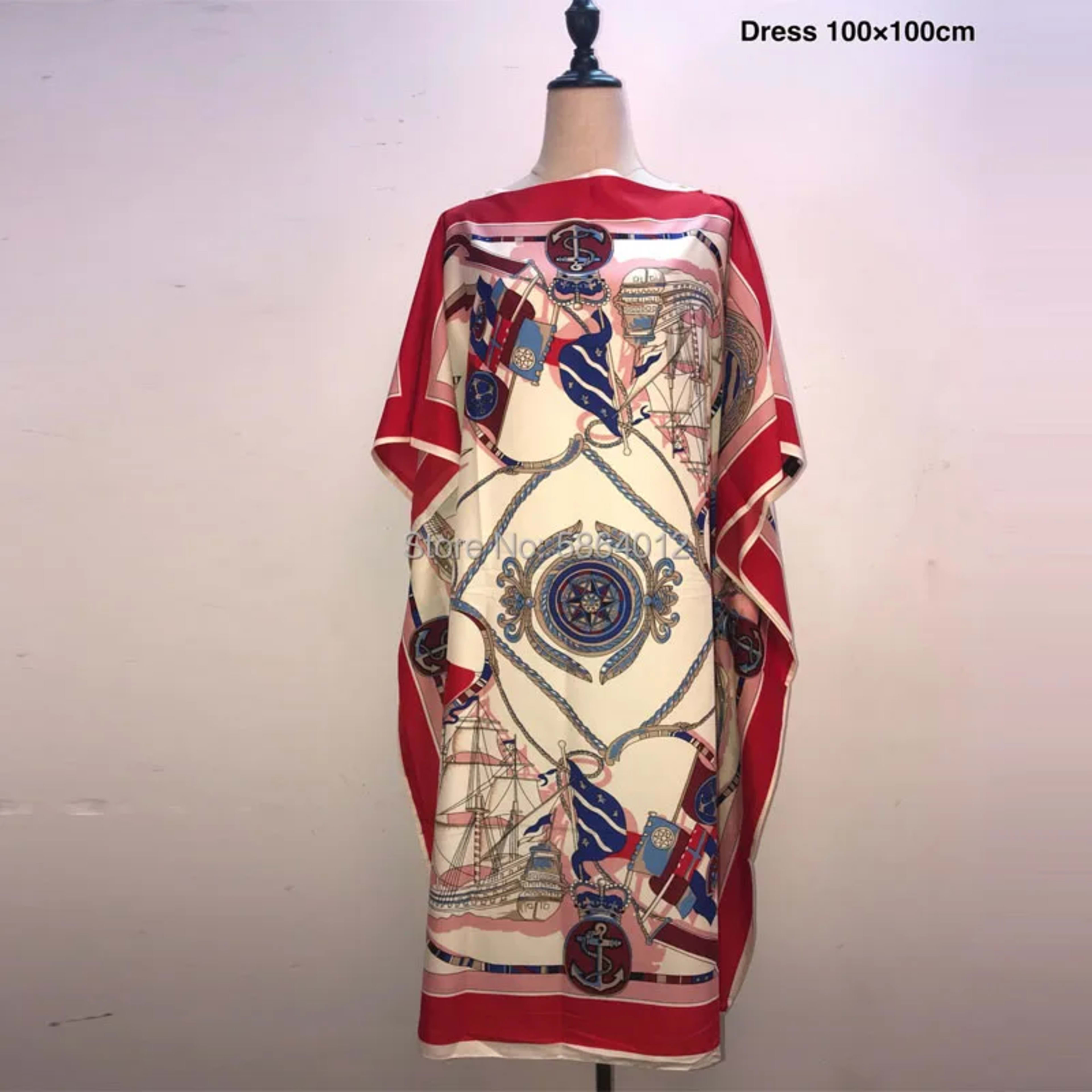 Printed Dresses For Women 2020 Fashion Design Loose Dress Batwing Maxi Long Femme Vestidos Summer Autumn Party Elegant D 3