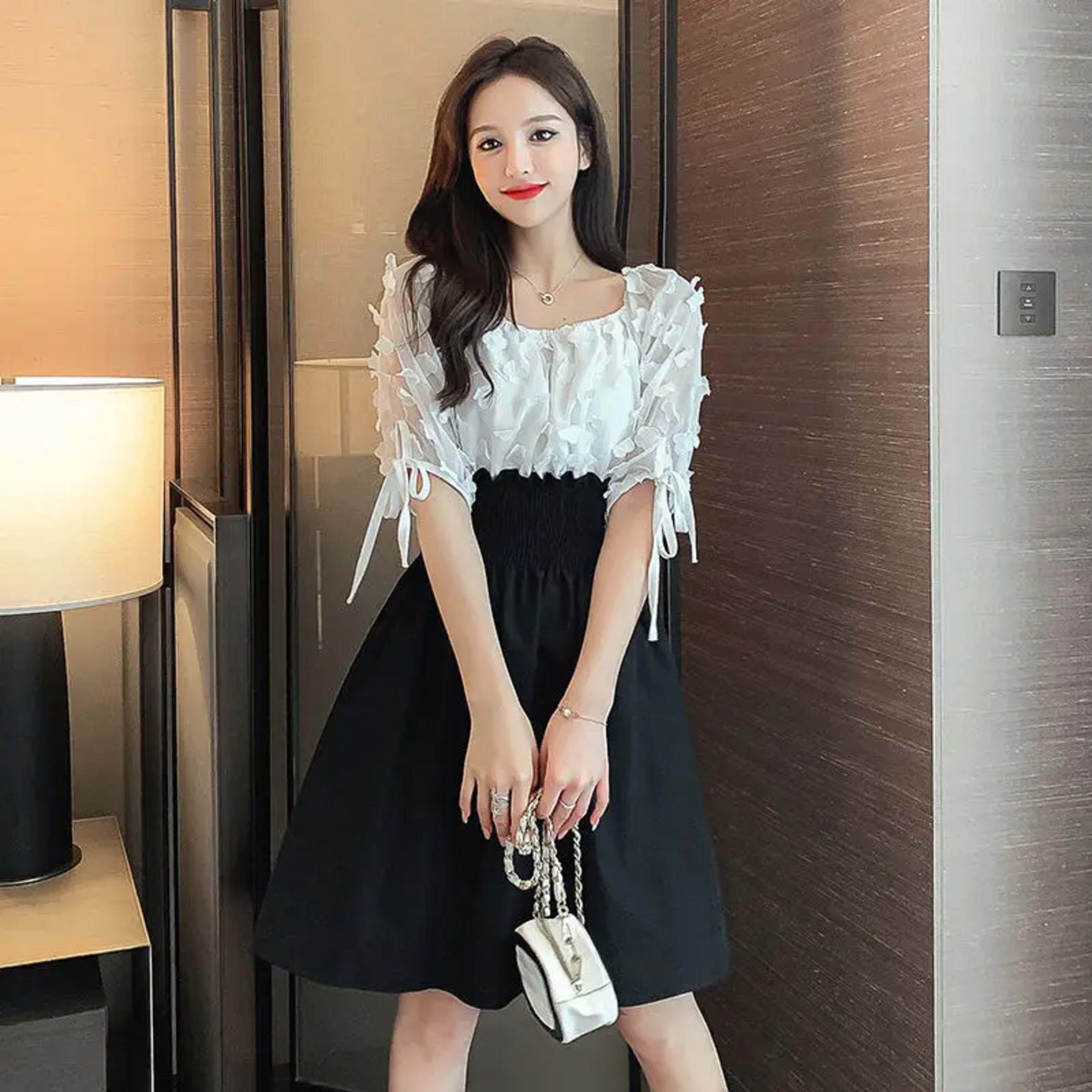 Women Dresses Summer Stitching Dress Sexy Dress Western Style Vestido De Mujer Femme Robe 9