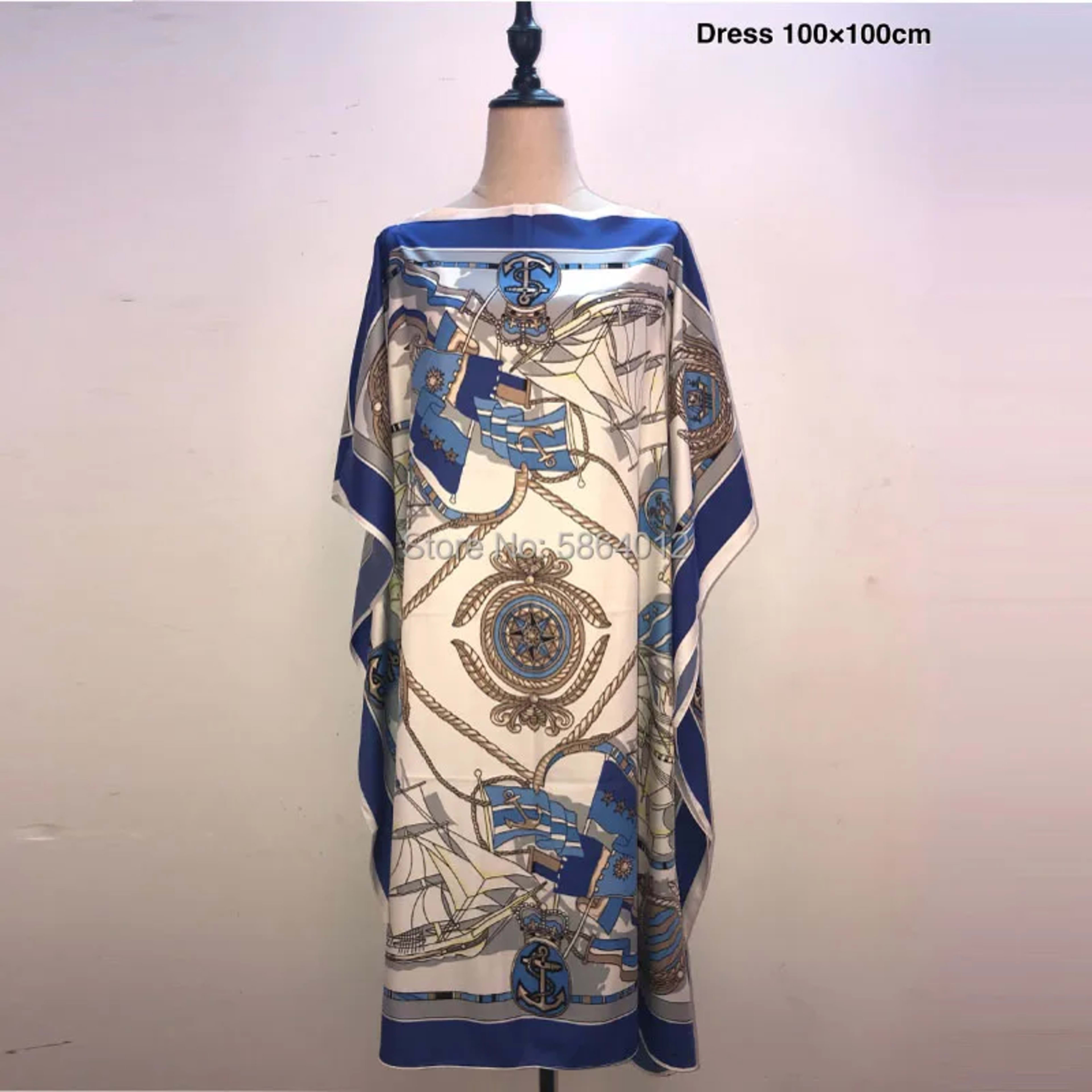 Printed Dresses For Women 2020 Fashion Design Loose Dress Batwing Maxi Long Femme Vestidos Summer Autumn Party Elegant D 2