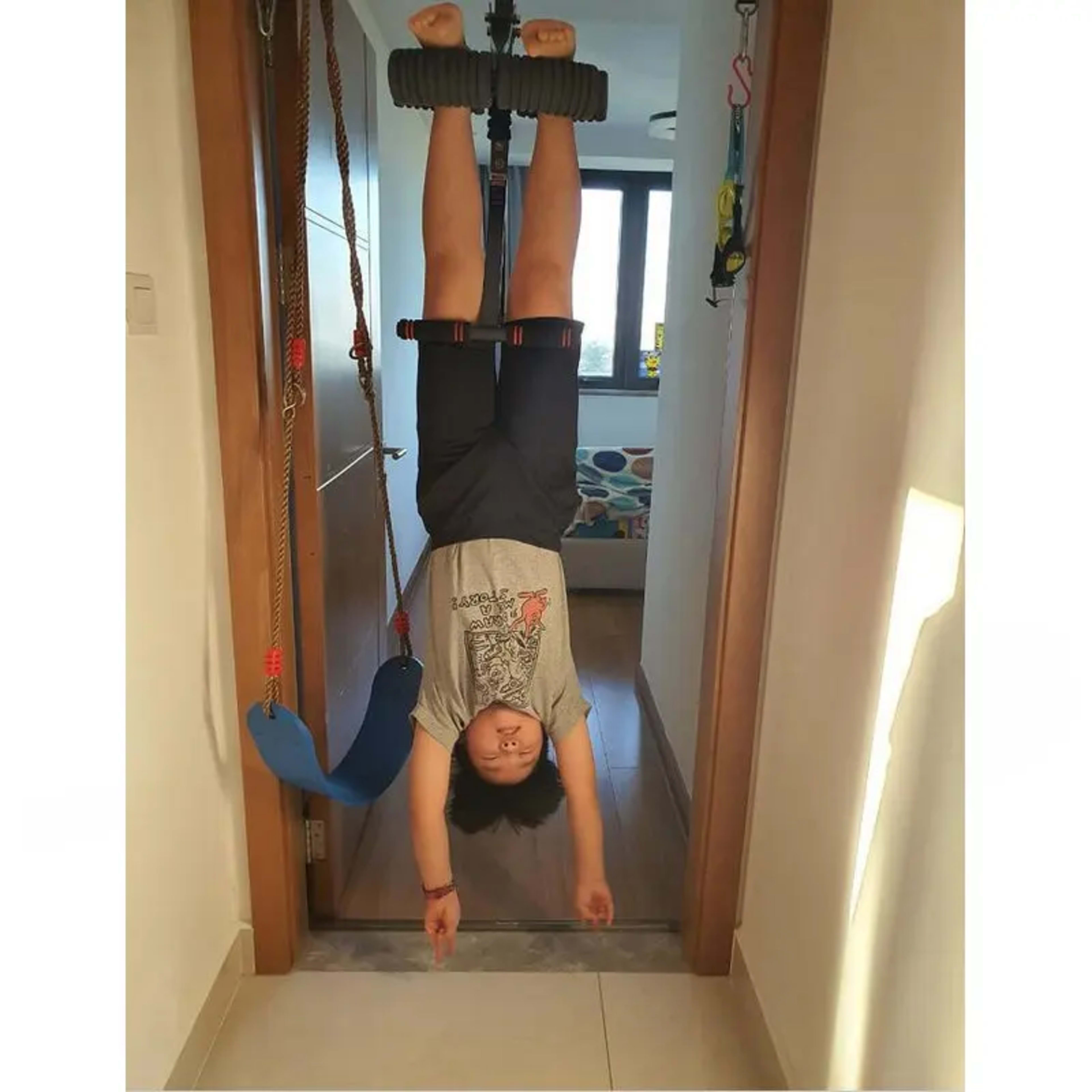 Household Upside Down Device, Horizontal Bar Fitness Inverted Machine, Stretching Auxiliary Lengthening Equipment 2