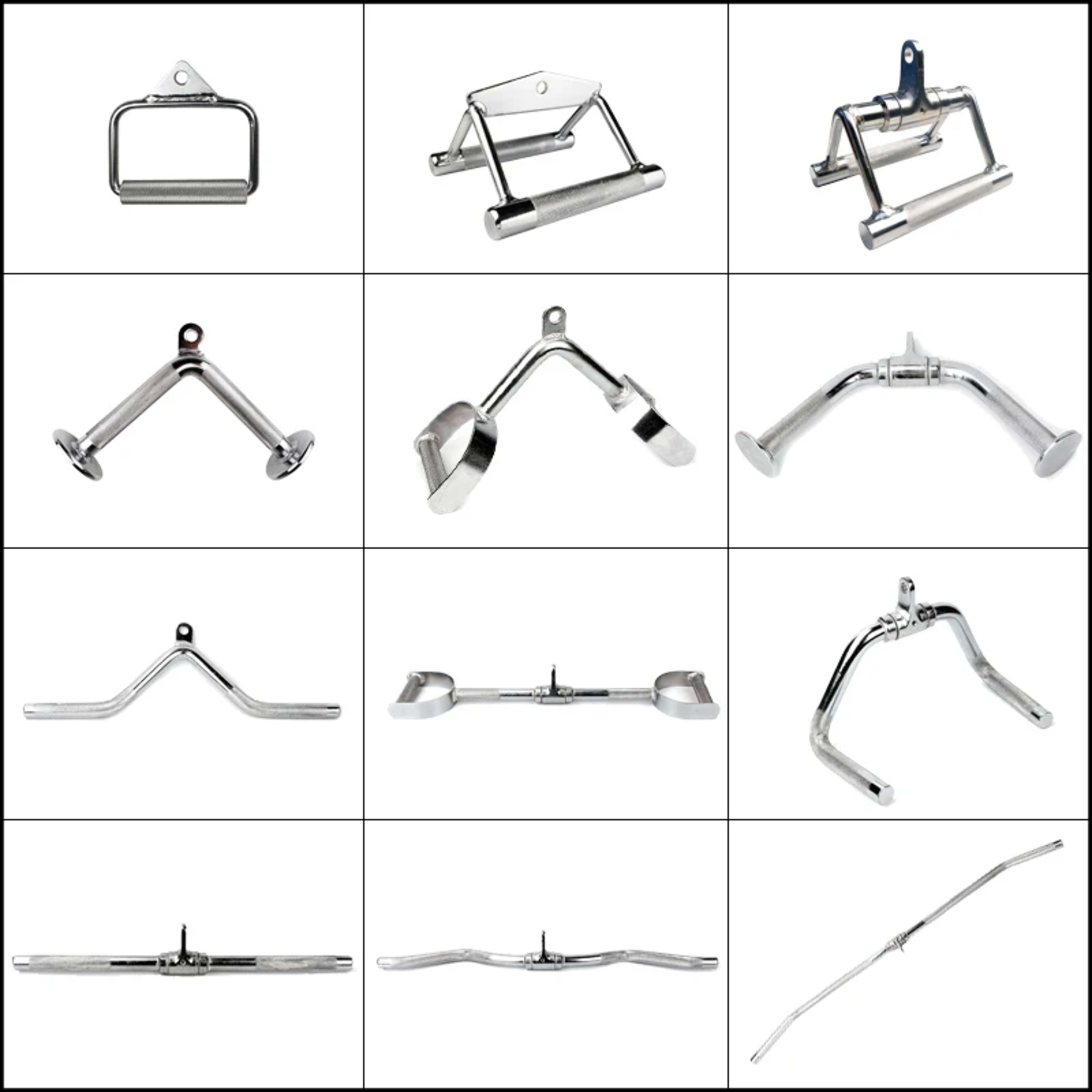 Gym Home Equipment Accessories Lat Pull Down Bar,Chrome-plated Surface Anti-rust High Load-bearing Fitness Tricep Rope T