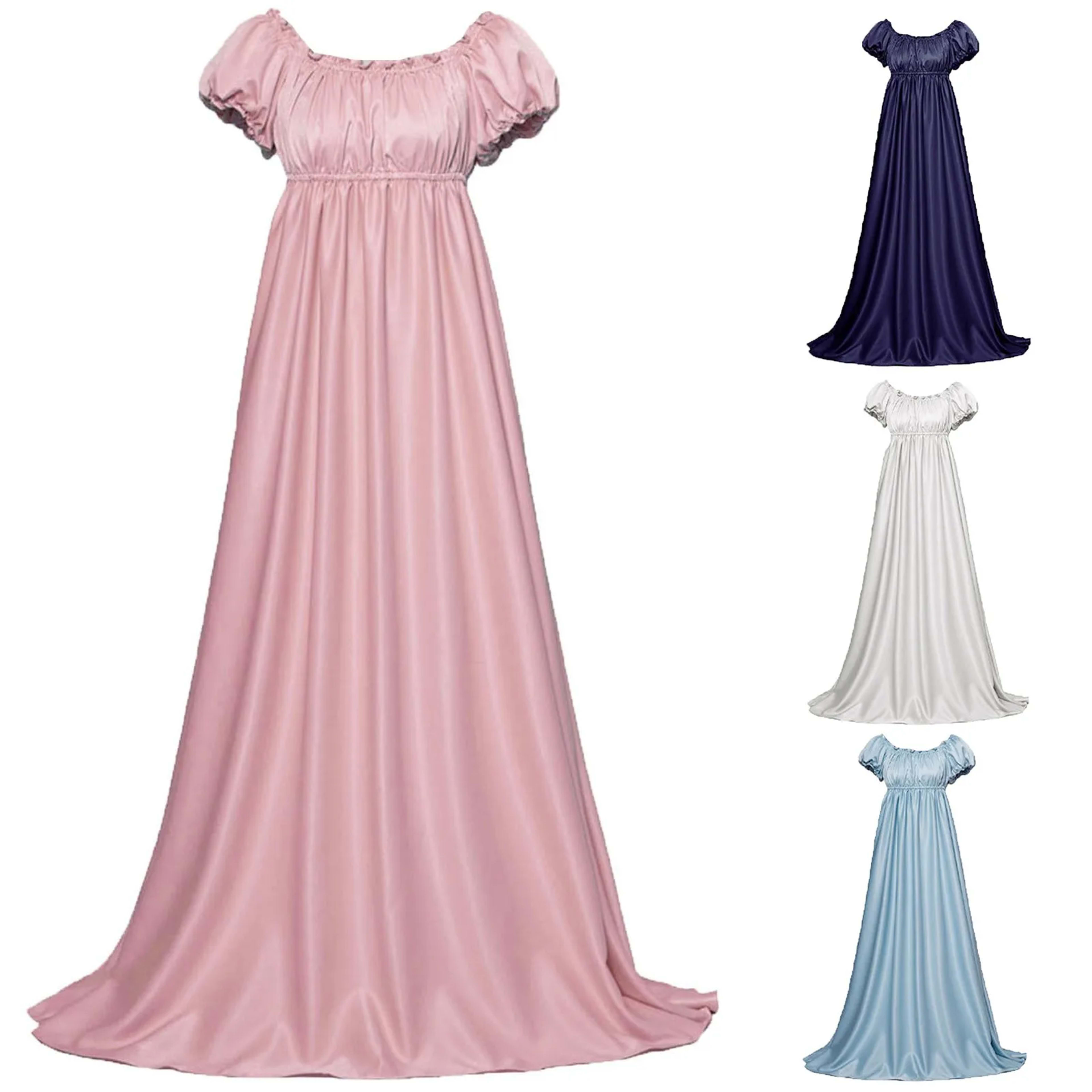 Medieval Dress Women Dress Sexy Renaissance Victorian Regency Dress Costume Wench Retro Gown Halloween For Women 2