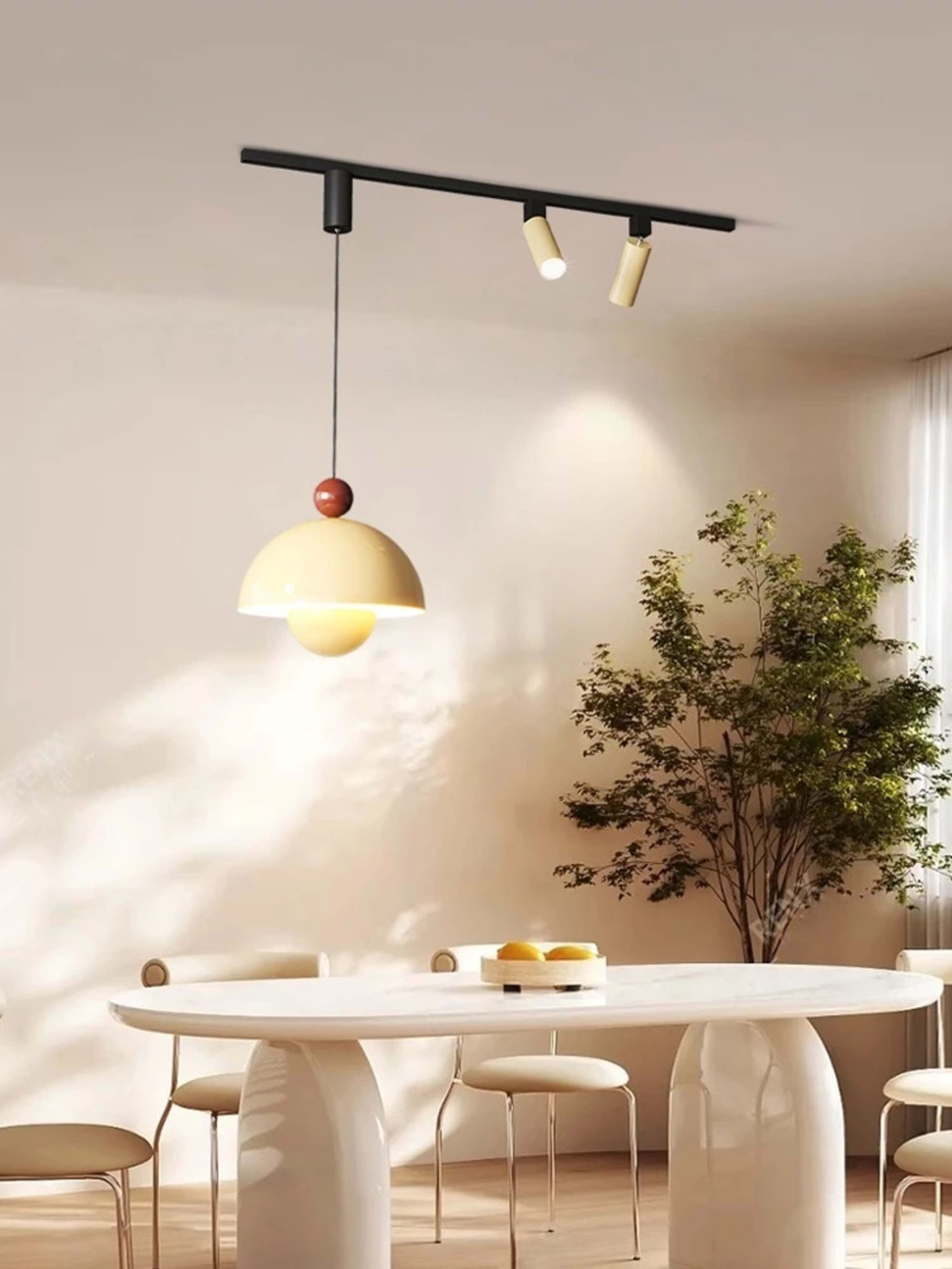 French Style Led Pendant Light Long Strip Spotlight Home Decoration Living Room Bedroom Dining Room Kitchen Lighting Fix 2