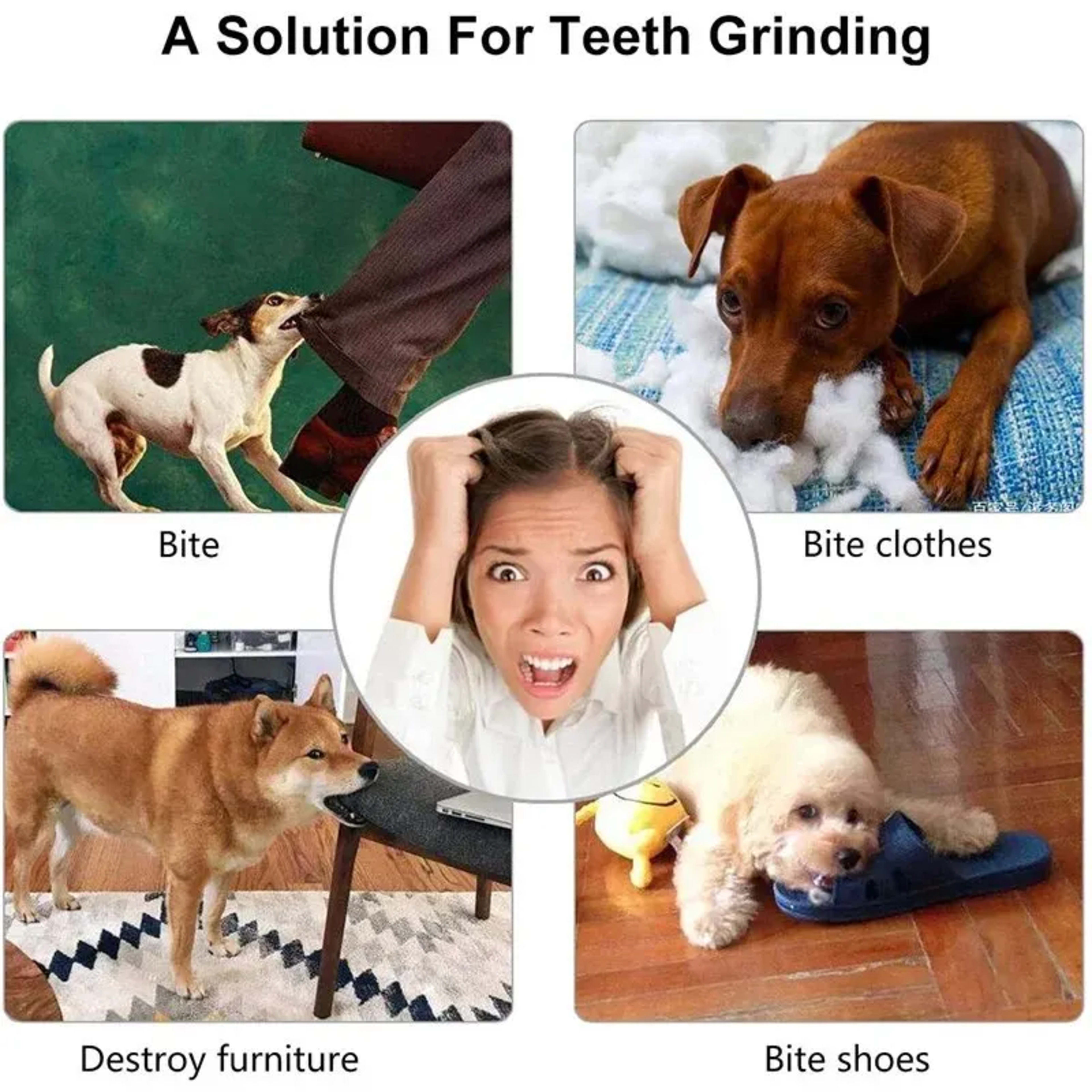 Dog Toy Ball, Nontoxic Bite Resistant Toy Ball for Pet Dogs Puppy Cat, Dog Pet Food Treat Feeder Chew Tooth Cleaning Bal 6