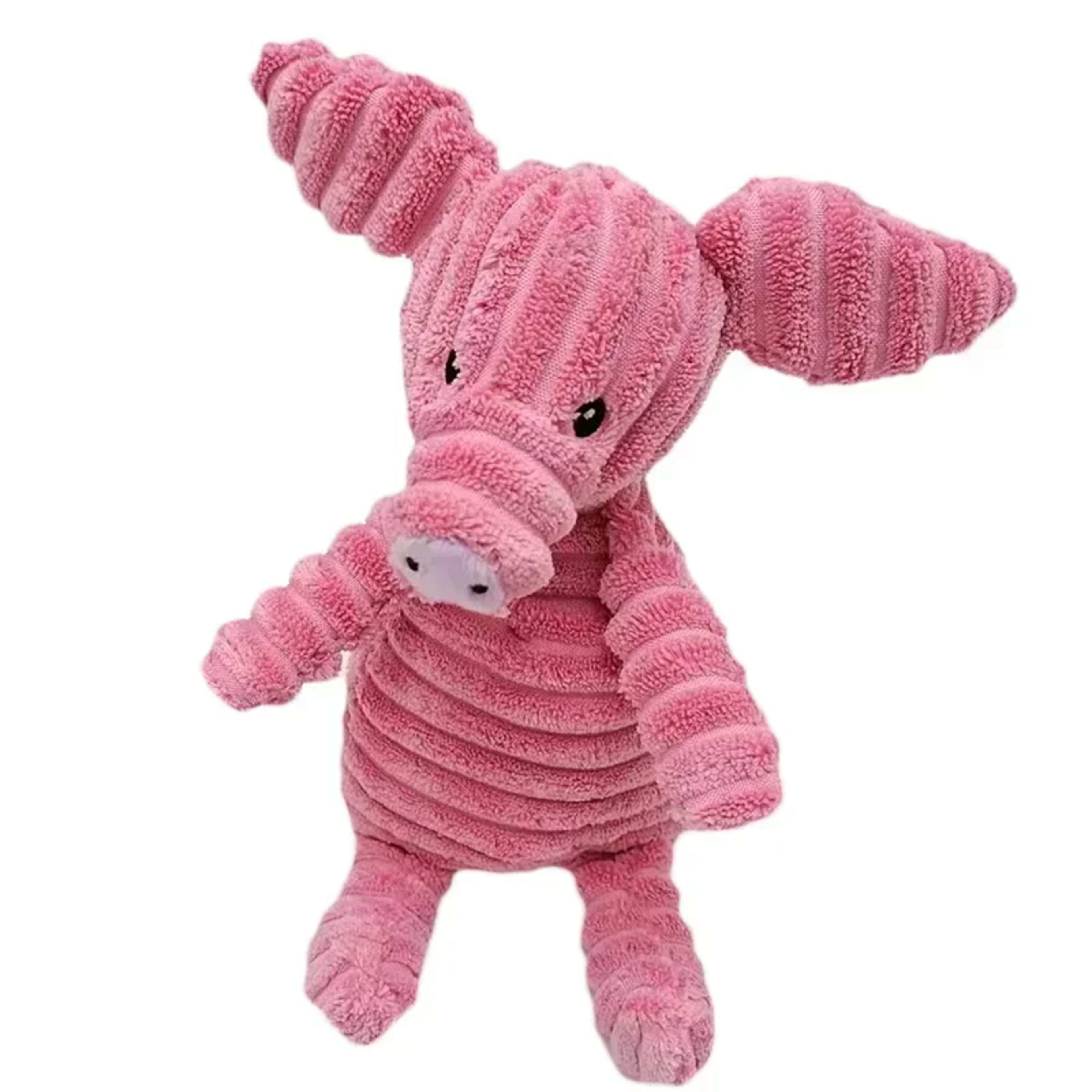 Plush Dog Toy Animals Shape Bite Resistant Squeaky Toys Corduroy Dog Toys for Small Large Dogs Puppy Pets Training Acces 20