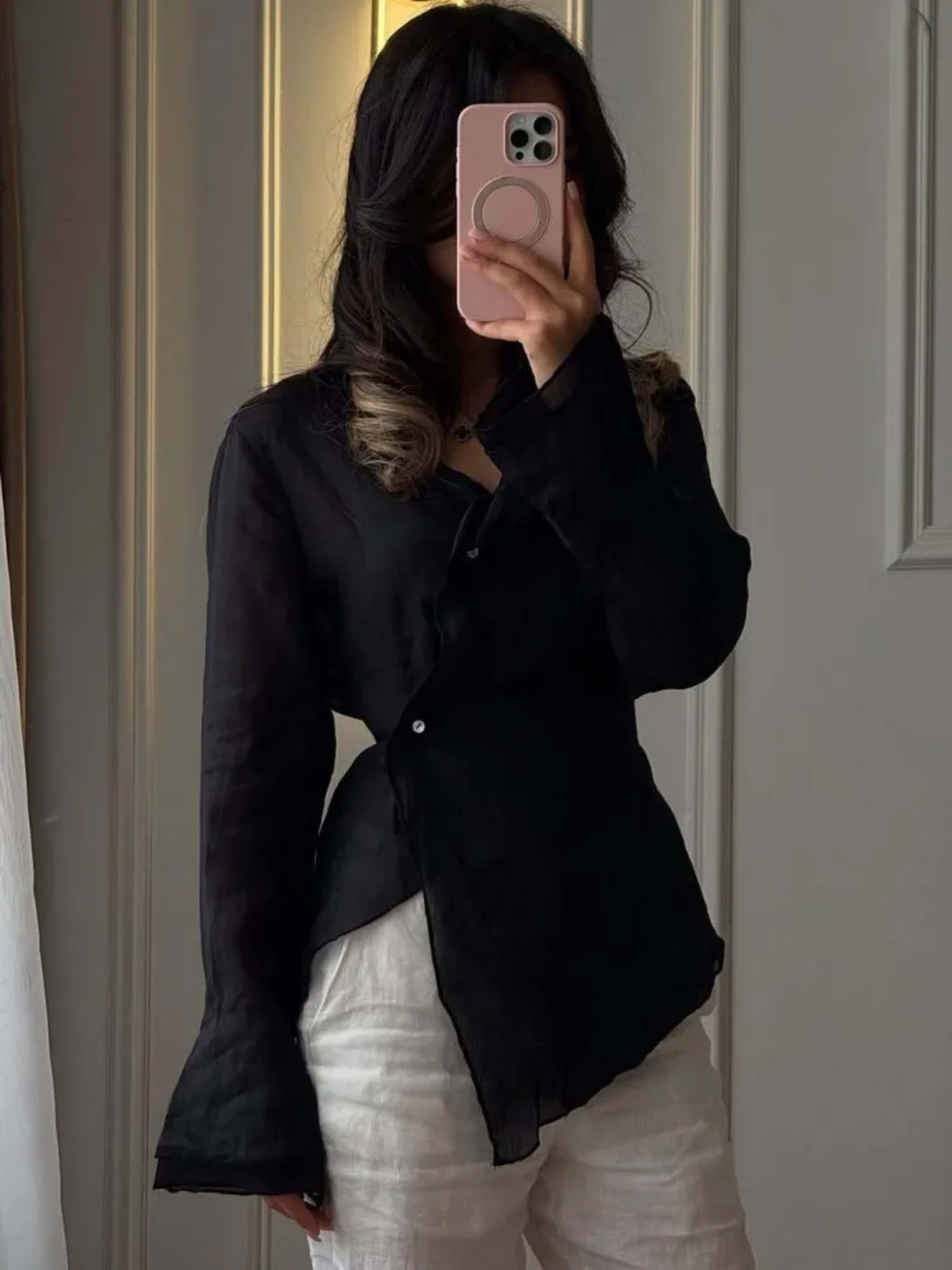 Women Blouses 2026 Spring Summer Long Sleeve Blouse Woman Blouse Shirt Office Elegant Work Shirt Top Blusas Mujer De Mod 3