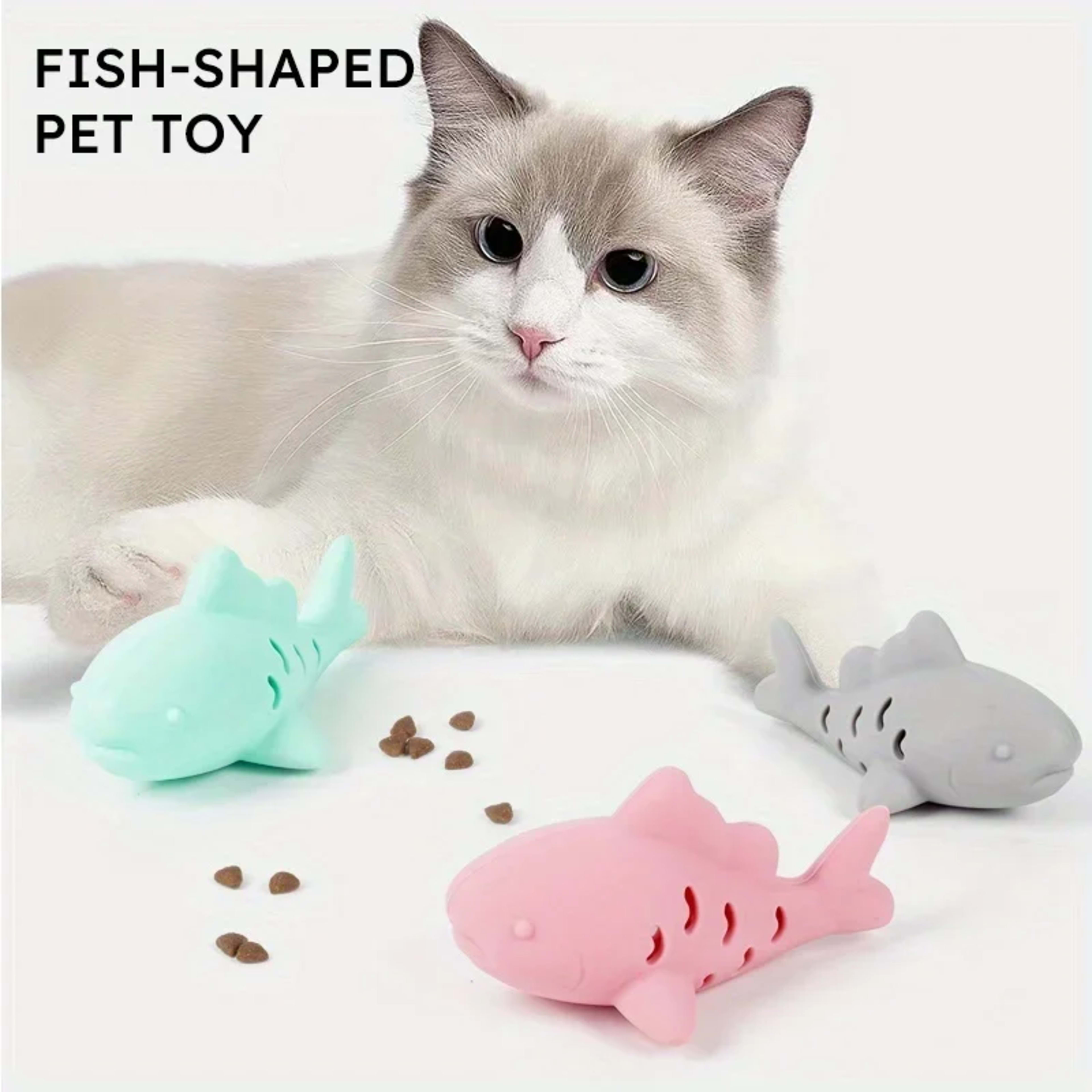 1pc Interactive Cat & Dog Toy - Durable Bite-Resistant Design, Hiding Food & Grinding Teeth Entertainment for Small Pets 6