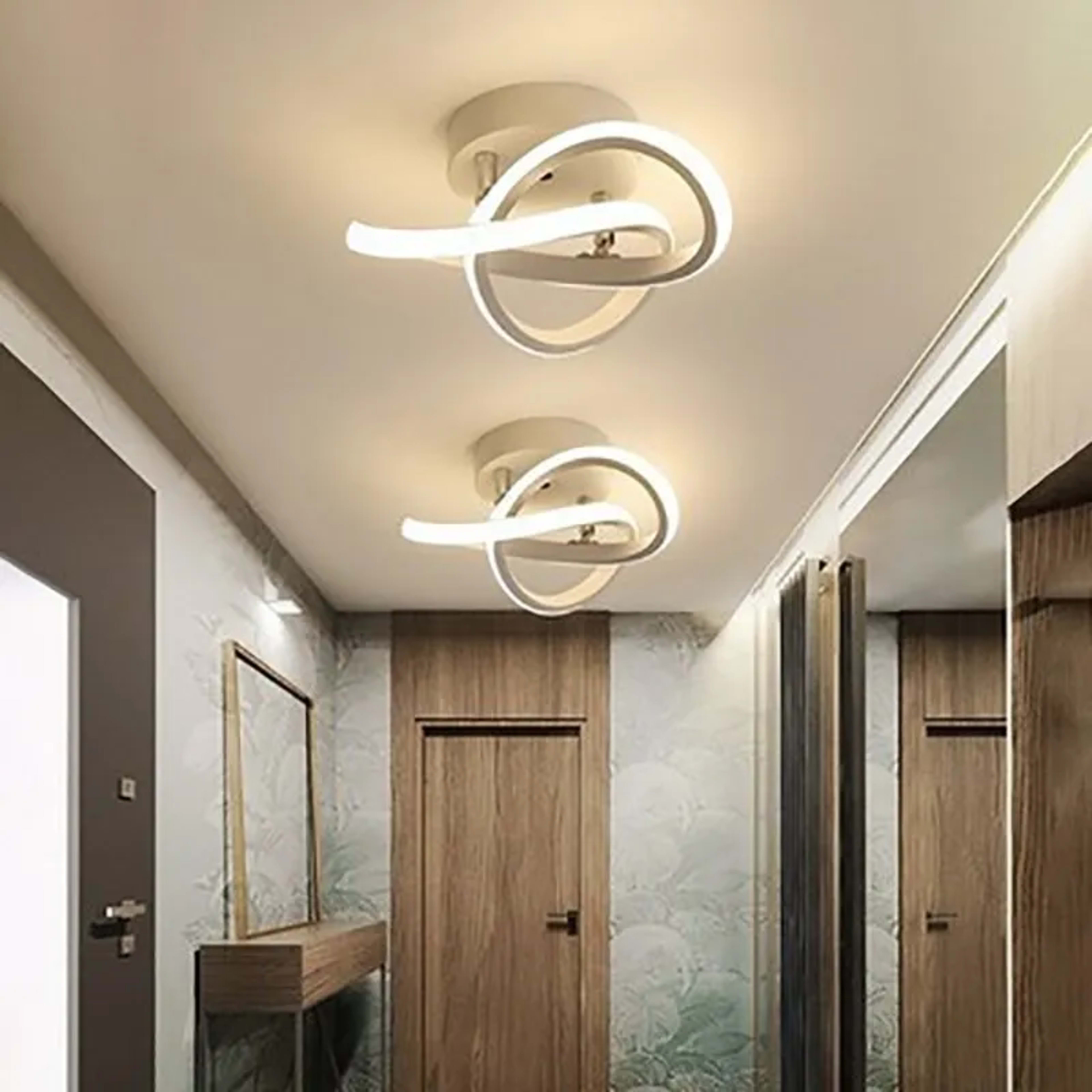LED Strip Aisle Ceiling Lights Modern Minimalist Living Room Lamps For Balcony Entrance Staircase Home Decor Fixtures Le 4