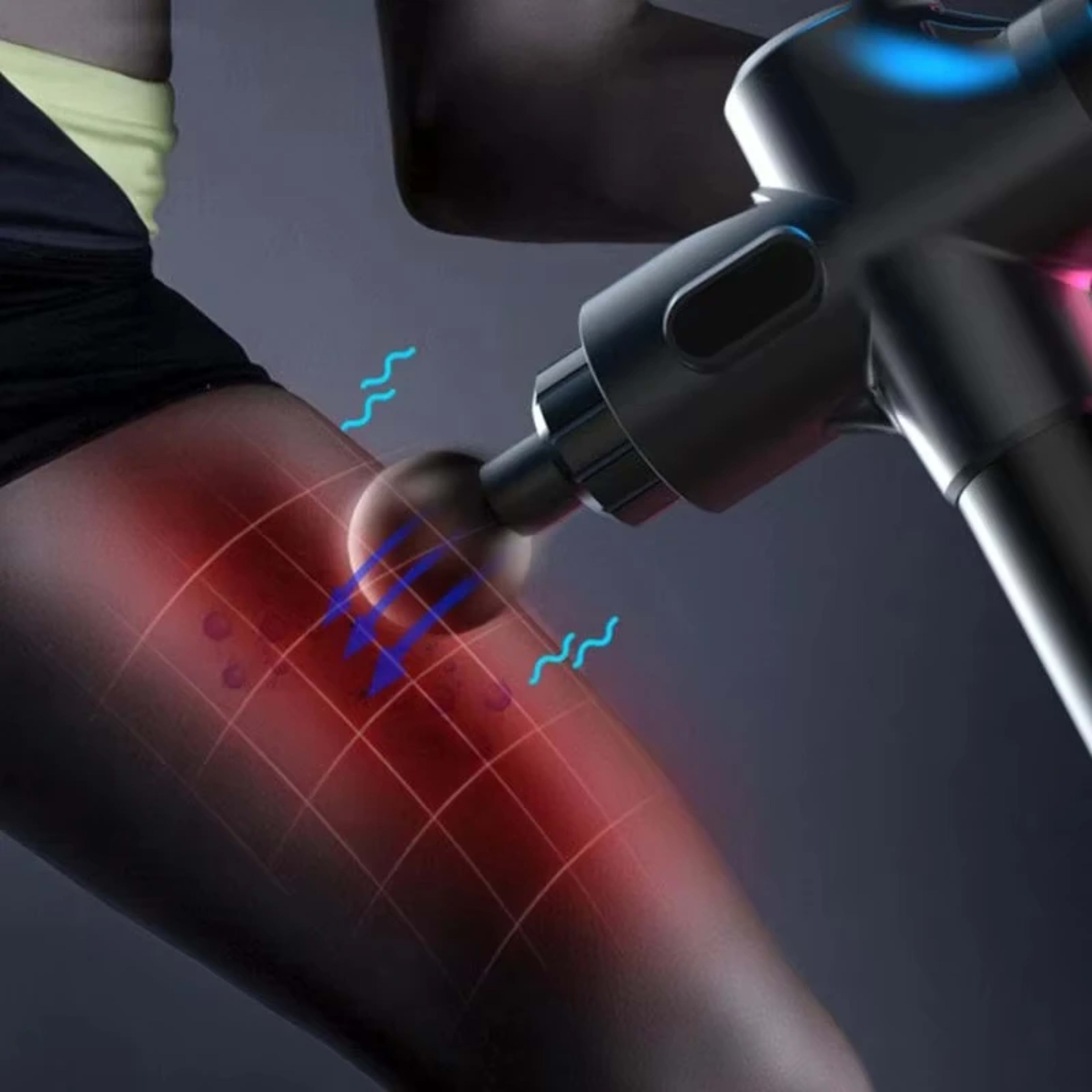 Professional Massage Gun Muscle Massager Deep Tissue Body Neck and Leg Massager Exercising Relaxation 6