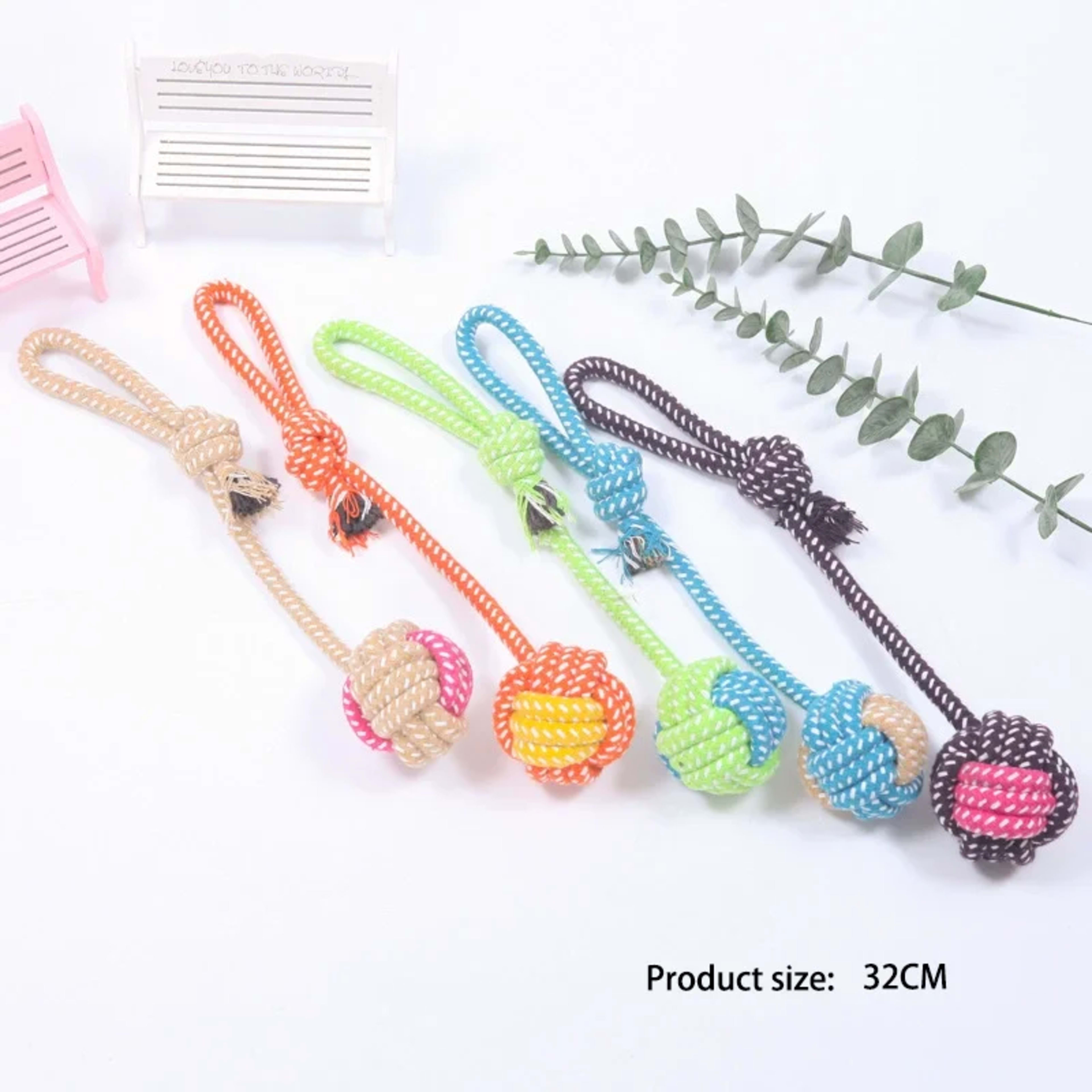 Pet Dog Toys for Large Small Dogs Toy Interactive Cotton Rope Mini Dog Toys Ball for Dogs Accessories Toothbrush Chew Pu 9