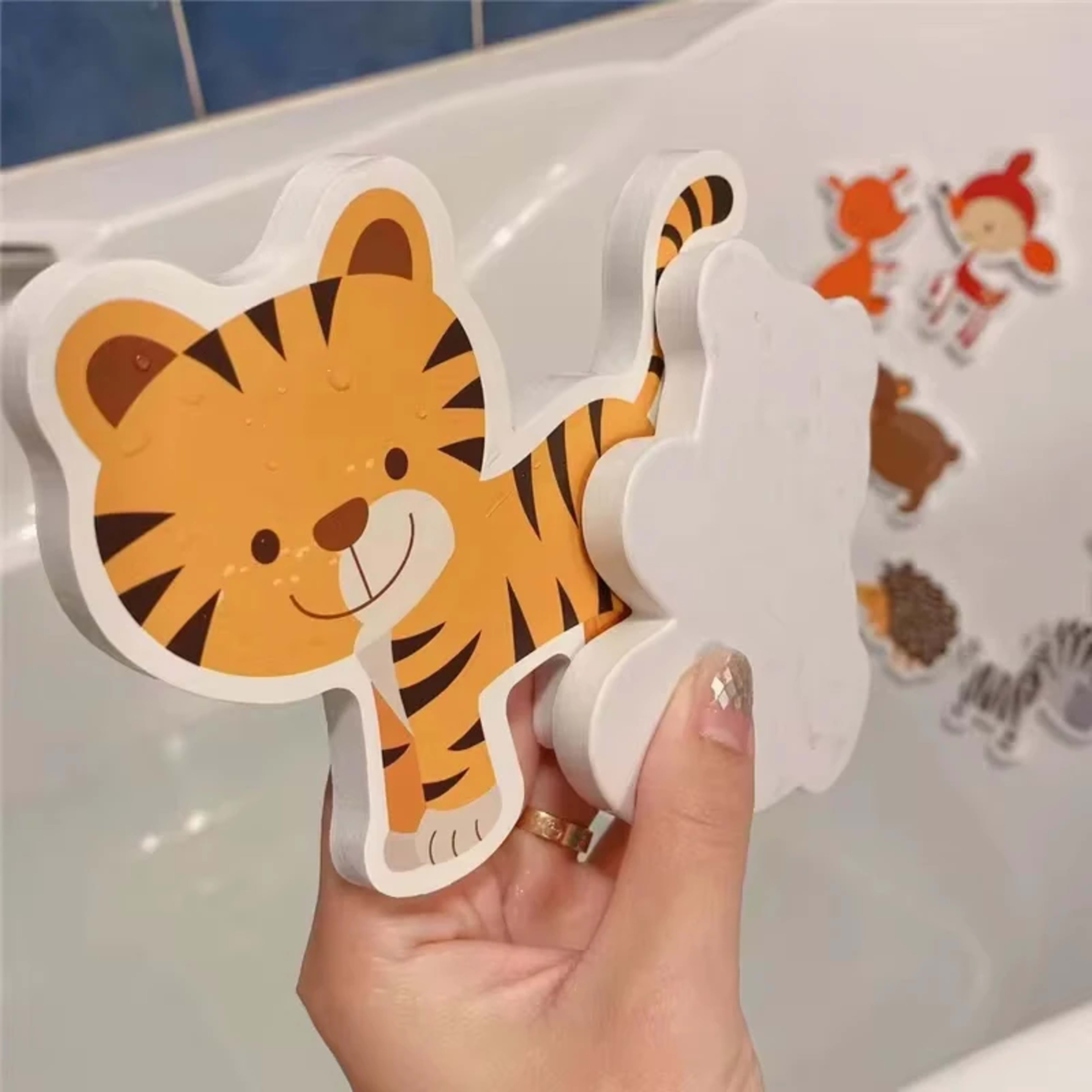 Baby Bath Toys for Kids 2 to 3 Years Fun Bathroom Toys Foam Animals Traffic Cognitive Games Boys Gifts Early Educational 5