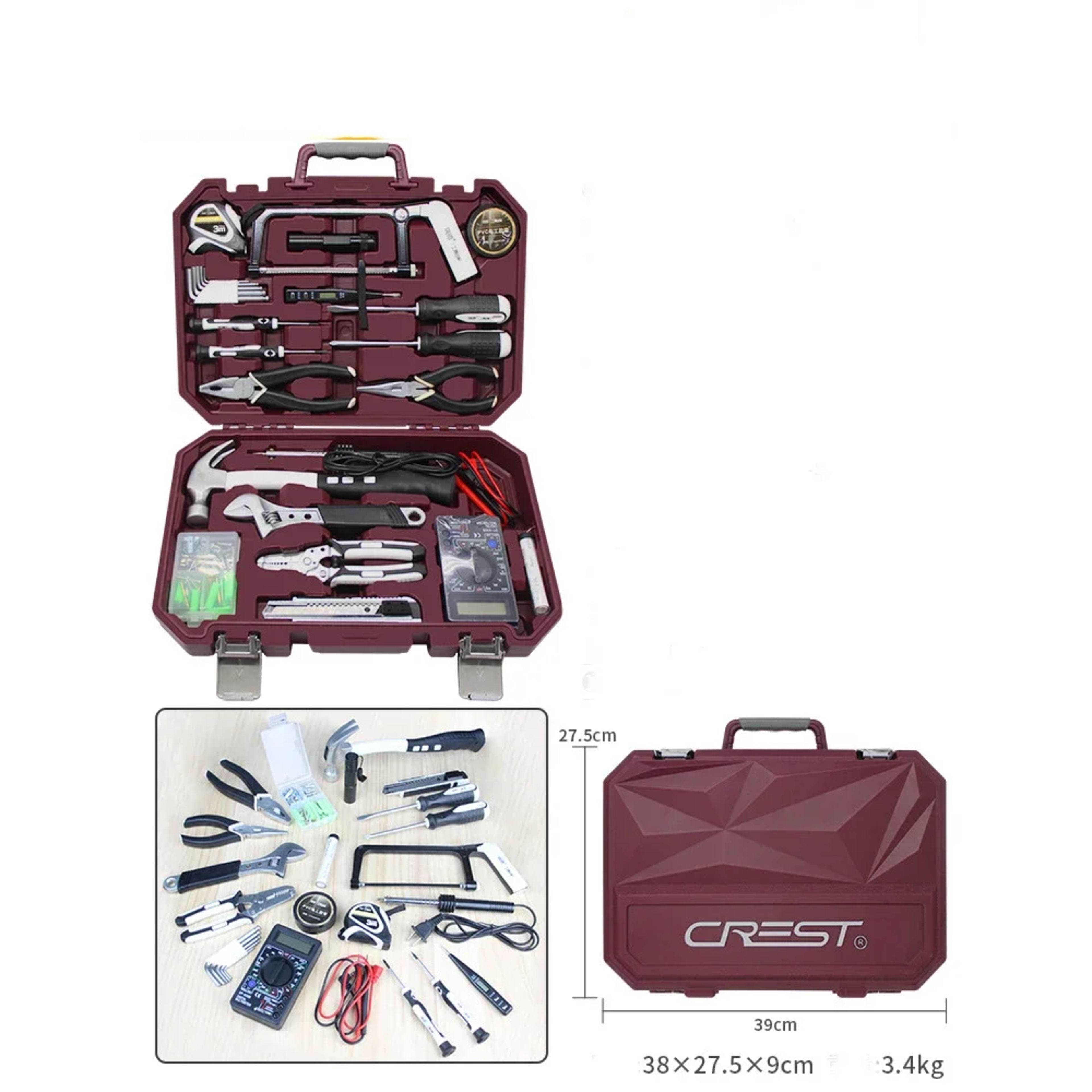 Household Use Daily Assembly and Disassembly Tool Set Hardware Repair Kit Electrician Special Multifunctional Combinatio 18