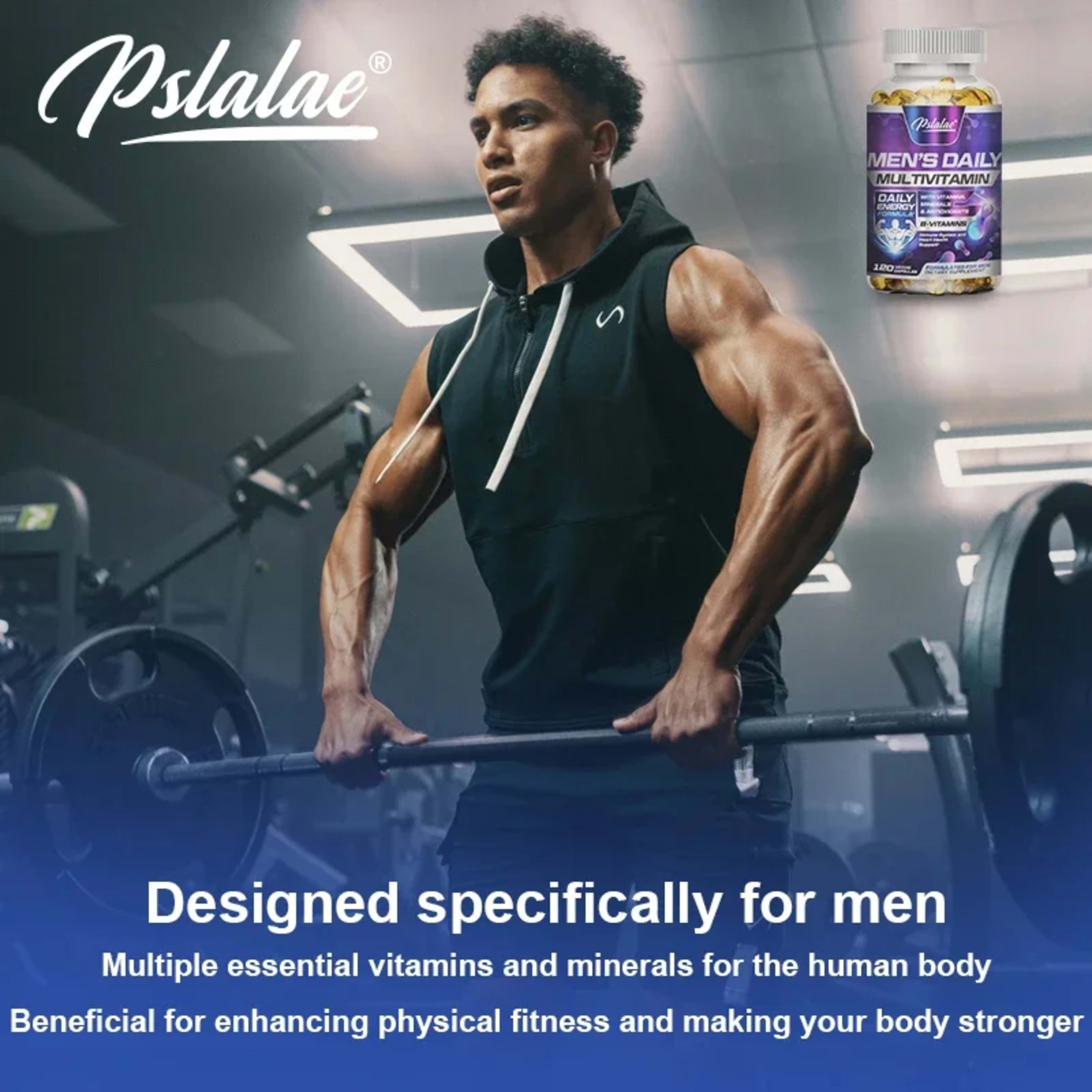 Men's Multivitamin Supplement - Enhance Immunity, Boost Energy and Endurance, Promote Overall Health 4
